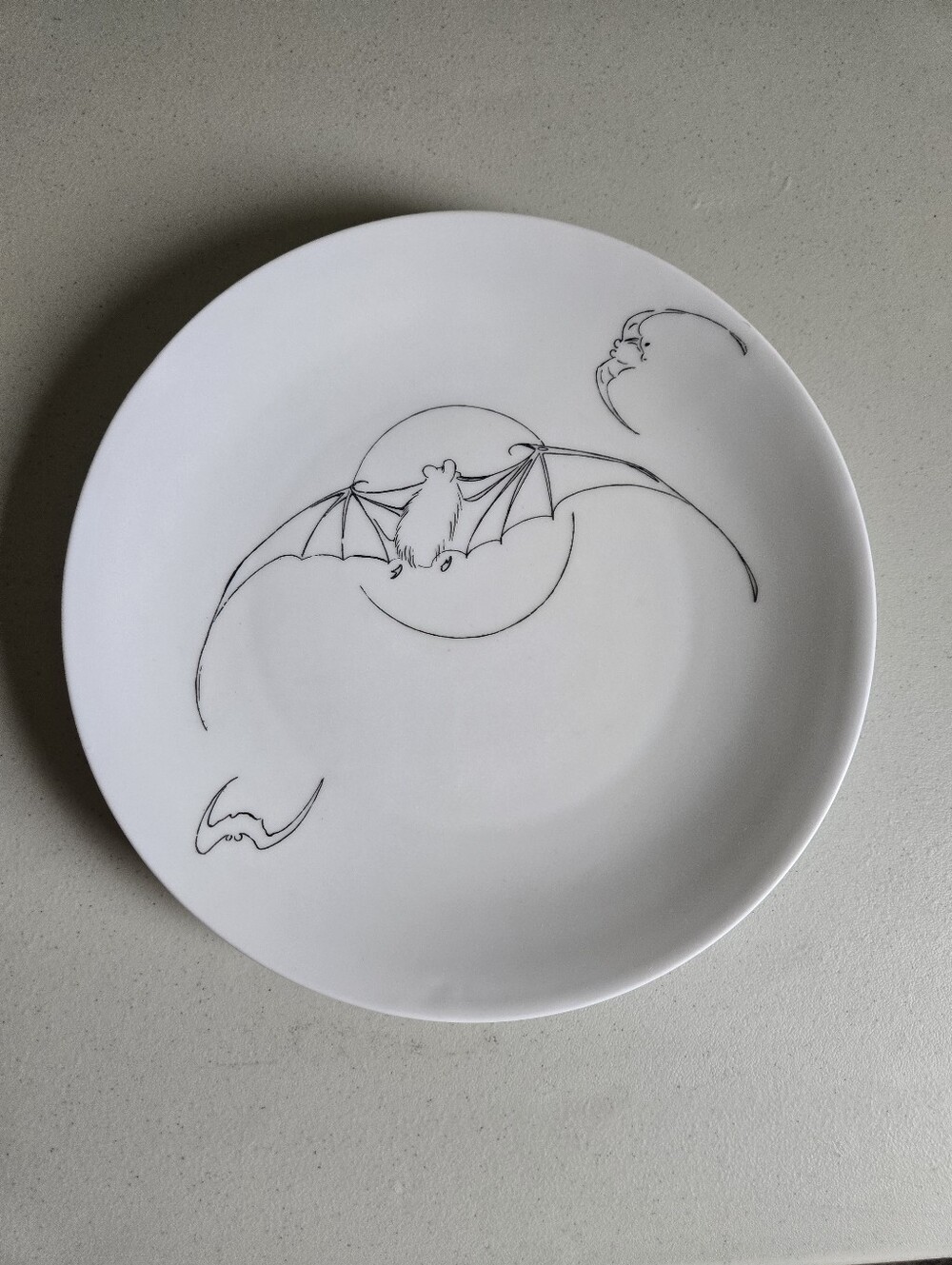 "OH"(Hermann Ohme) 'SILESIA' Porcelain plate